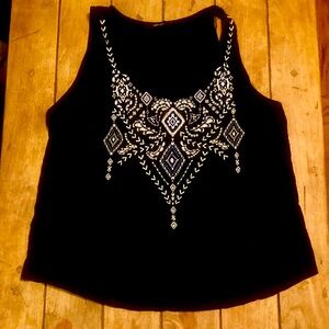 Forever 21 tank top. Size medium. Beading on front